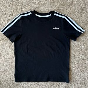 Adidas 3-Stripe Active Short Sleeve Tee Shirt